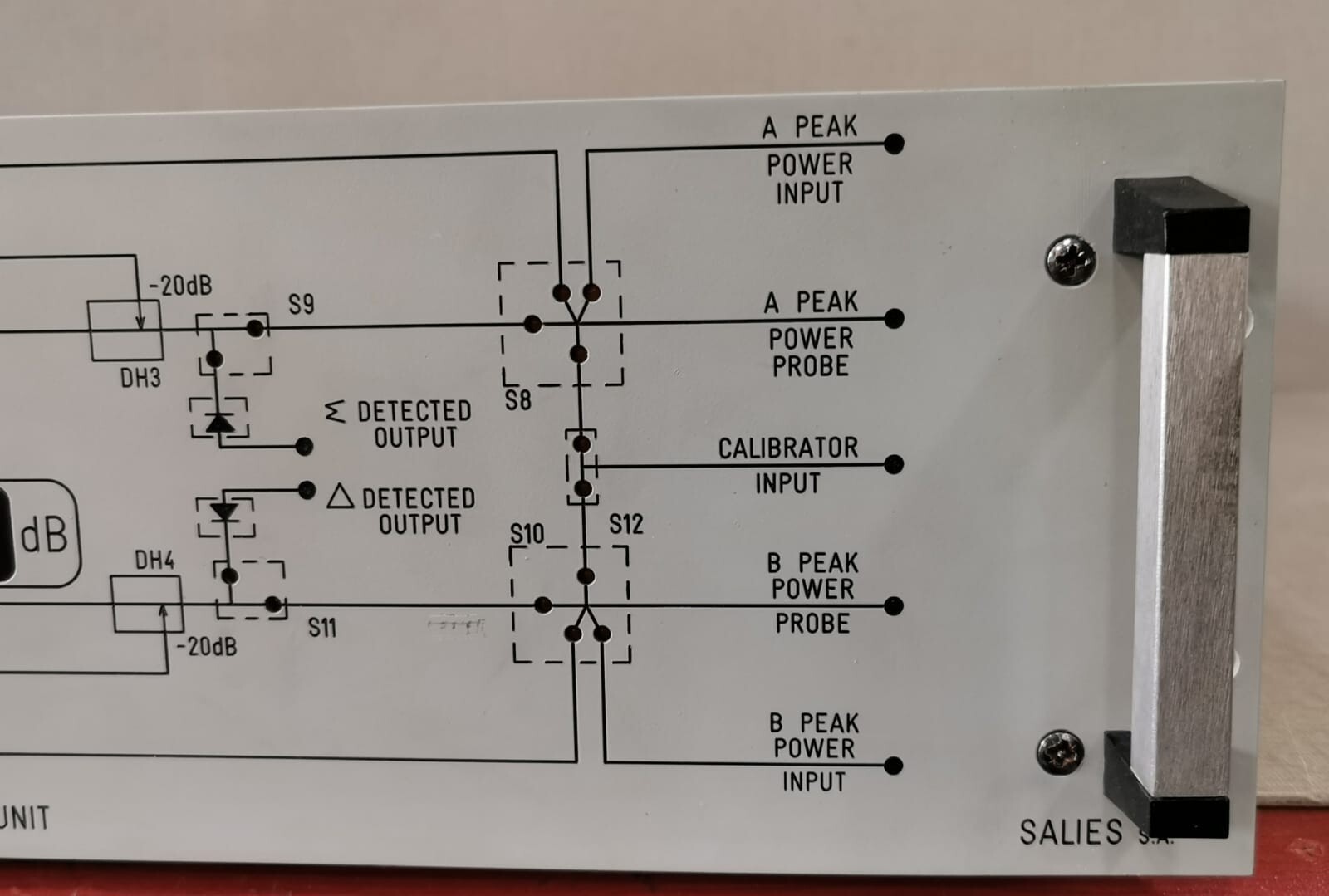THOMSON-CSF 4681434A THOMSON-CSF RF Switching Unit P/n. 4681434A 4