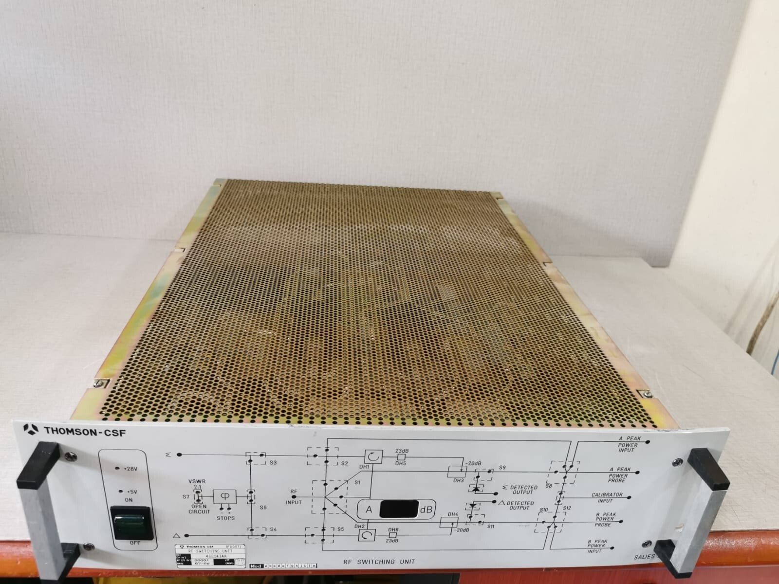 THOMSON-CSF 4681434A THOMSON-CSF RF Switching Unit P/n. 4681434A 5