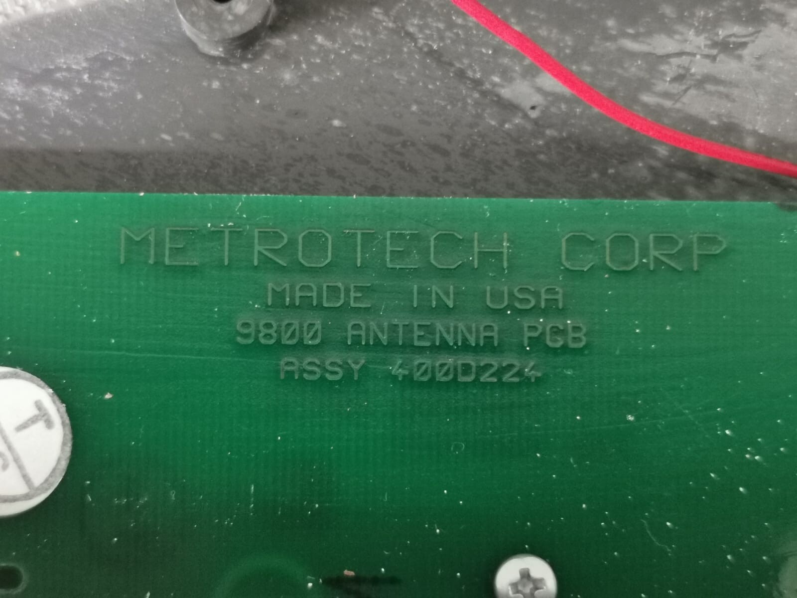 Metrotech Assy 400D148 & Assy 400D224 Metrotech Assy 400D148 9800/SFL Main Board & Assy 400D224 9800 Antenna PCB Board 5