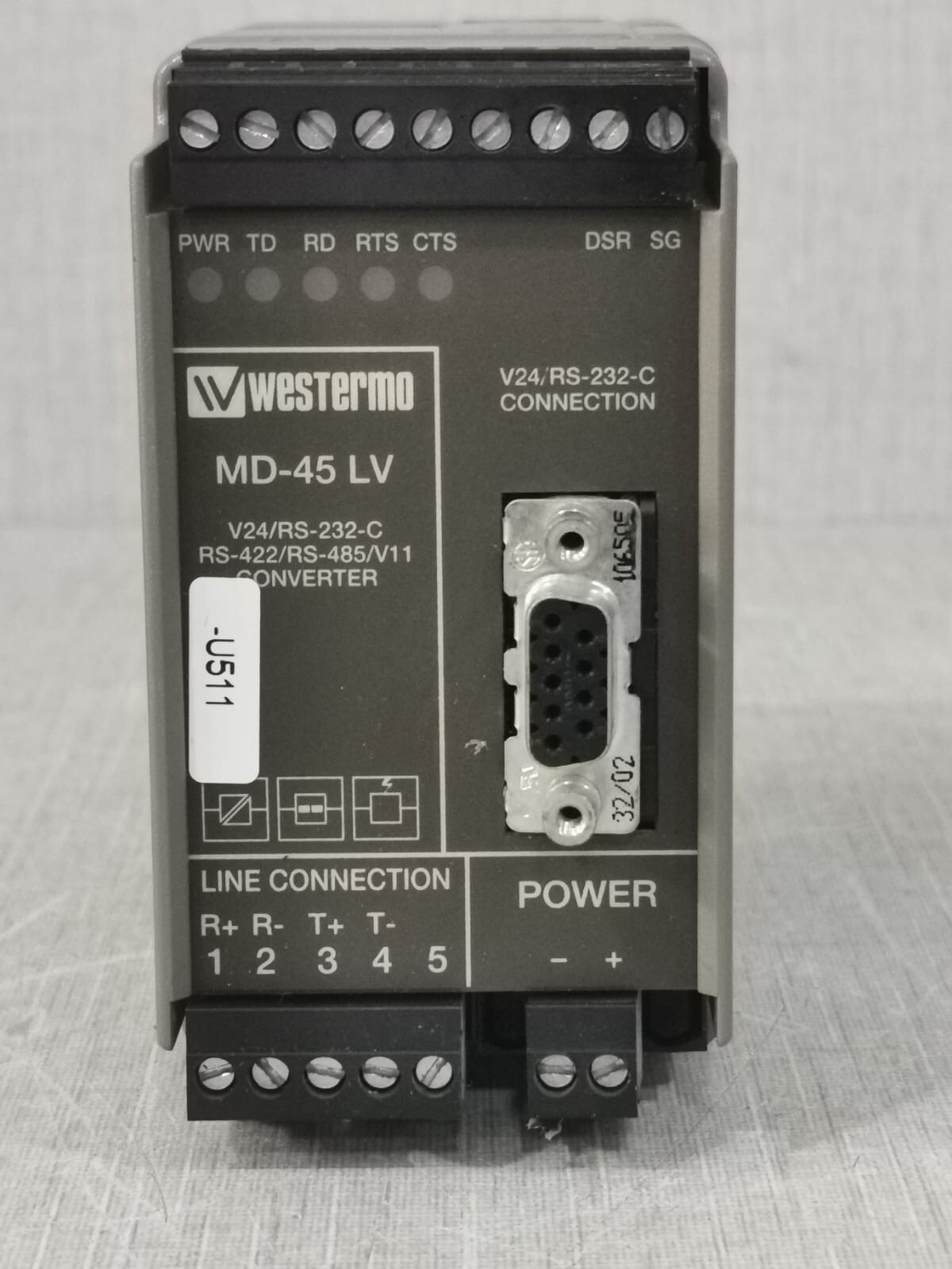 Westermo MD-45 LV Converter Transmitter Controller