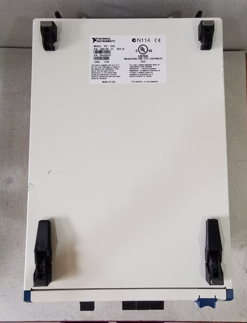 National Instruments NI PXI- 1042 NATIONAL INSTRUMENTS NI PXI- 1042 P/N:188079B-01 REV.02 CHASIS 10