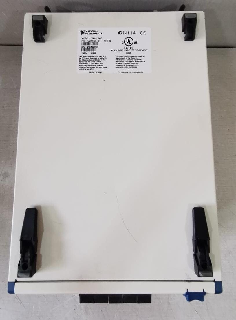 National Instruments NI PXI- 1042 NATIONAL INSTRUMENTS NI PXI- 1042 P/N:188079B-01 REV.02 CHASIS 10