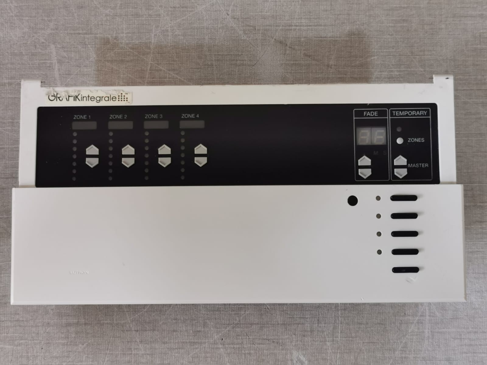 Lutron LUTRON LUTRON GRAFIKintegrale 4 ZONE LIGHTING CONTROL SYSTEM - Missing Front Cover 2