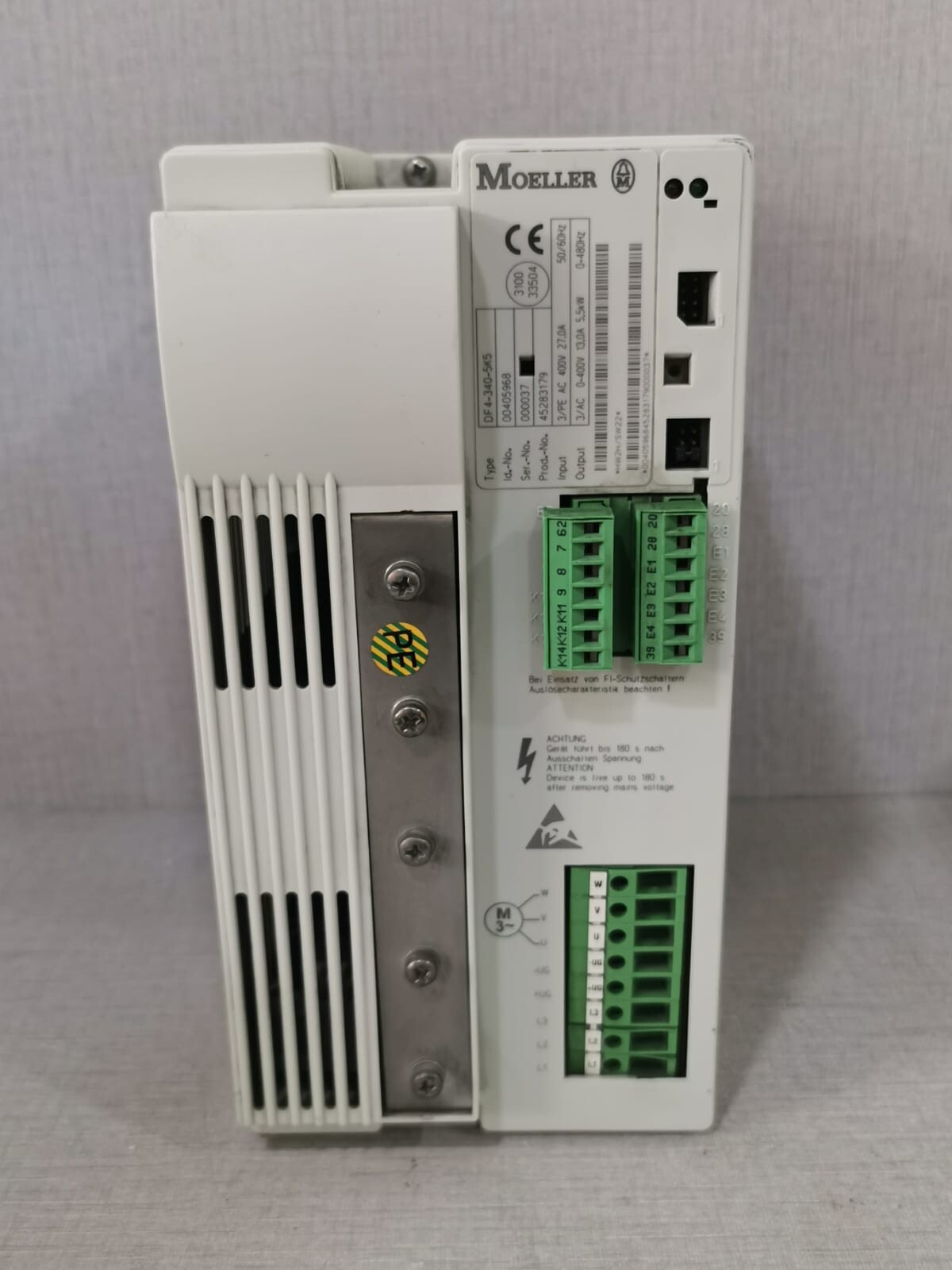 Moeller DF4-340-5K5 Frequency Inverter 5.5kW