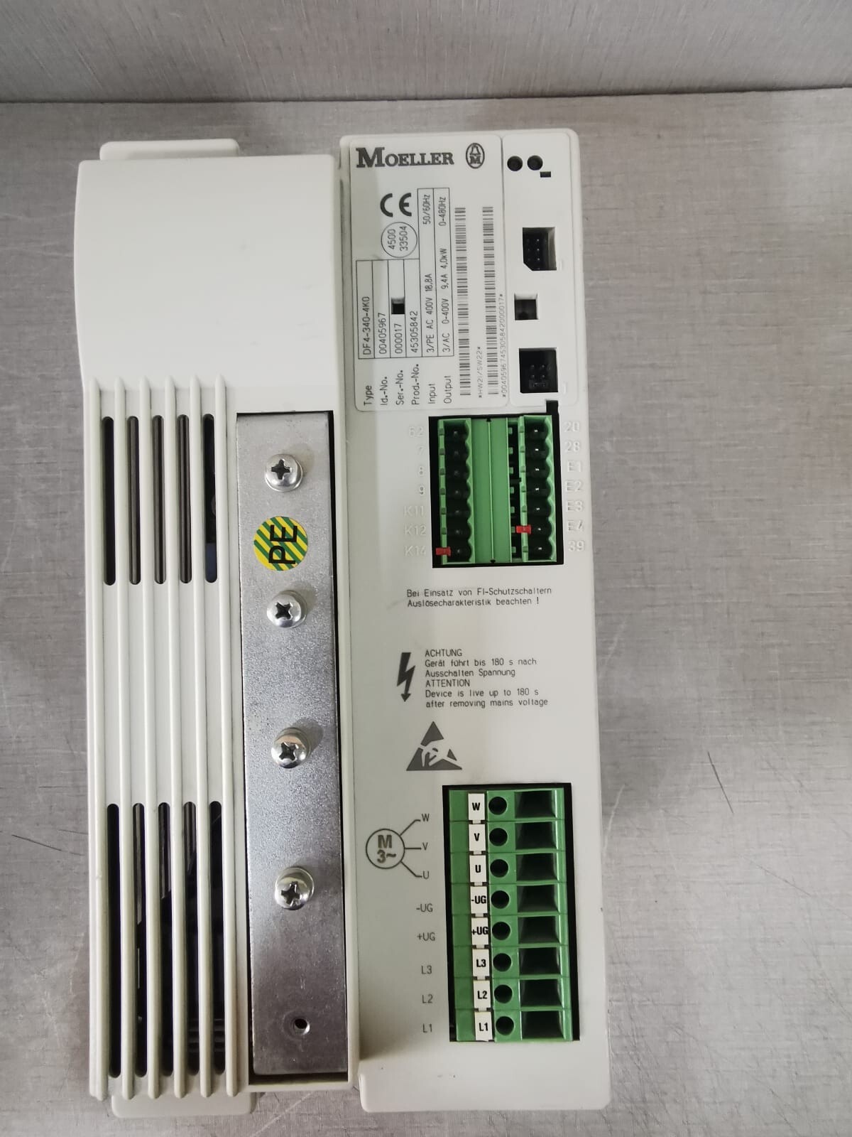 Moeller DF4-340-4K0 Moeller DF4-340-4K0 Frequency Converter 3