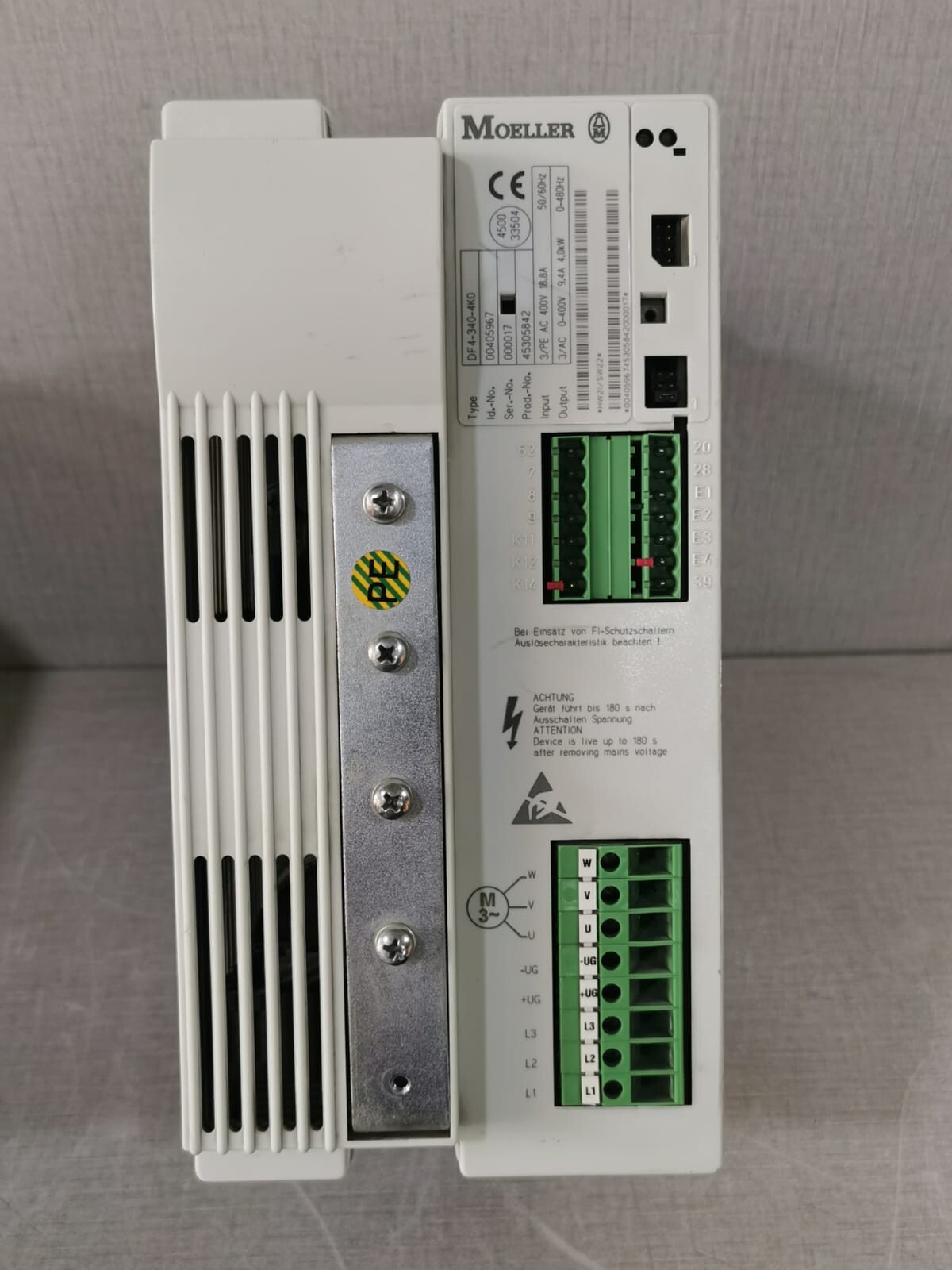 Moeller DF4-340-4K0 Frequency Converter
