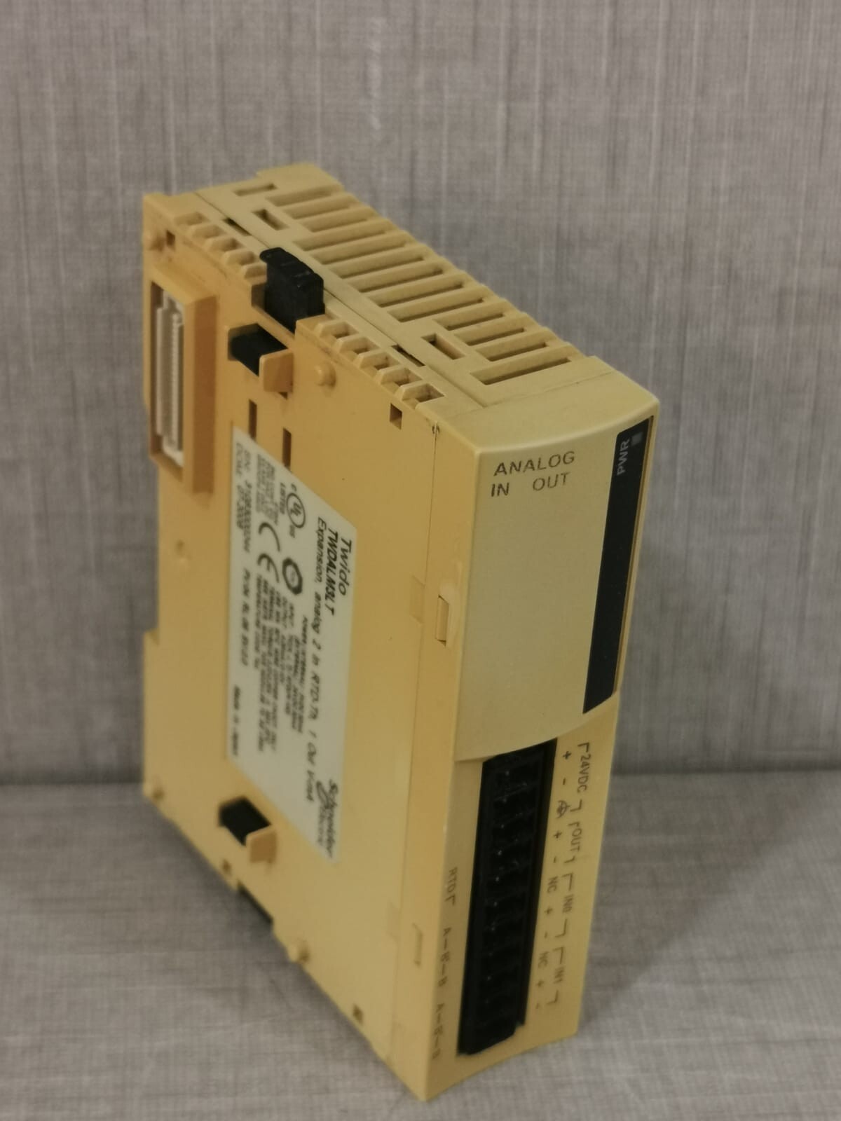 Schneider Electric TWDALM3LT SCHNEIDER ELECTRIC TWIDO TWDALM3LT EXPANSION ANALOG MODULE 6