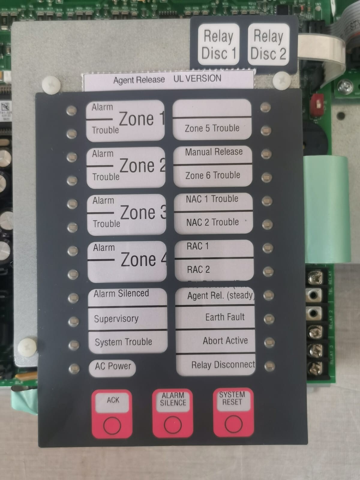 FIRE ALARM EQUIPMENT ASSY-566 FIRE ALARM EQUIPMENT 257X 0999-091-C ALARM SYSTEM Assy 566-353 with 430529 Board 6