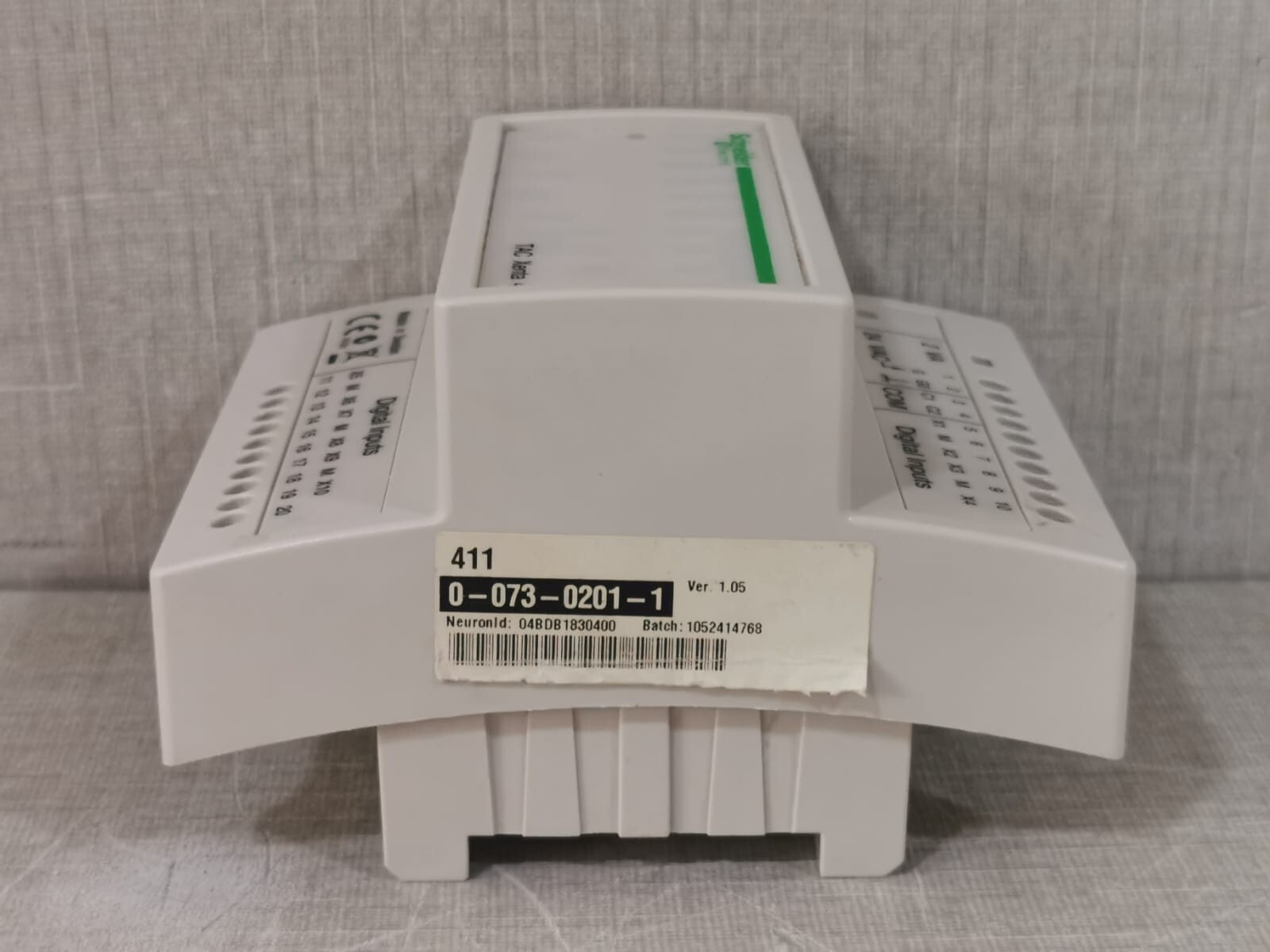 Schneider Electric 0-073-0201-1 Schneider Electric TAC Xenta 411 Digital Input Module 007302011 V1.05 -W/O Base 4