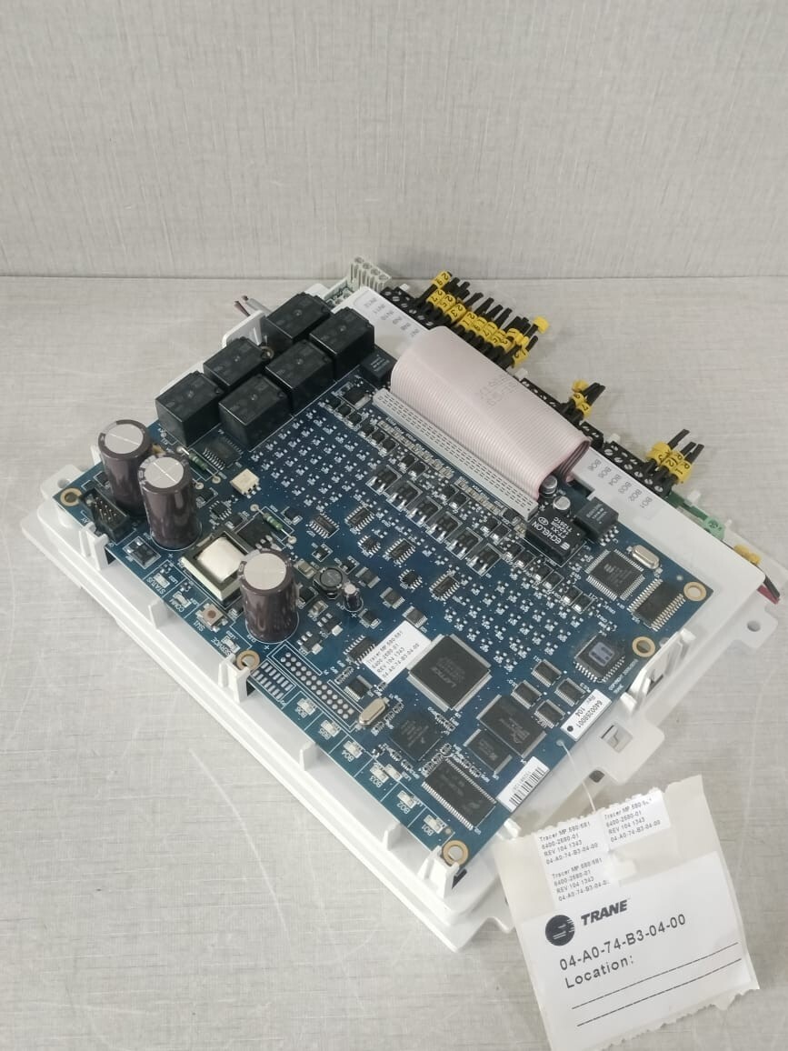 Trane REV-104-1343 TRANE 6400-2580-01 REV 104 1343 & TRANE 50100886 REV G CIRCUIT BOARD 5