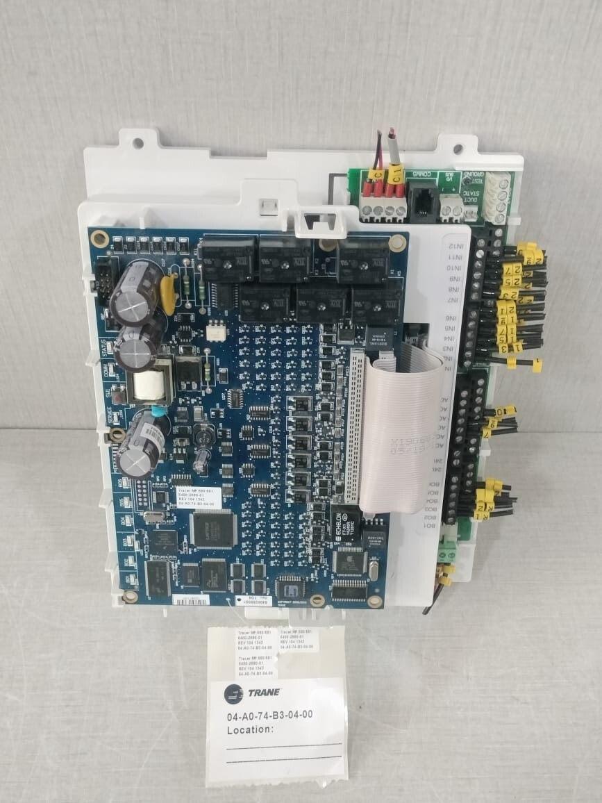 Trane REV-104-1343 TRANE 6400-2580-01 REV 104 1343 & TRANE 50100886 REV G CIRCUIT BOARD 7
