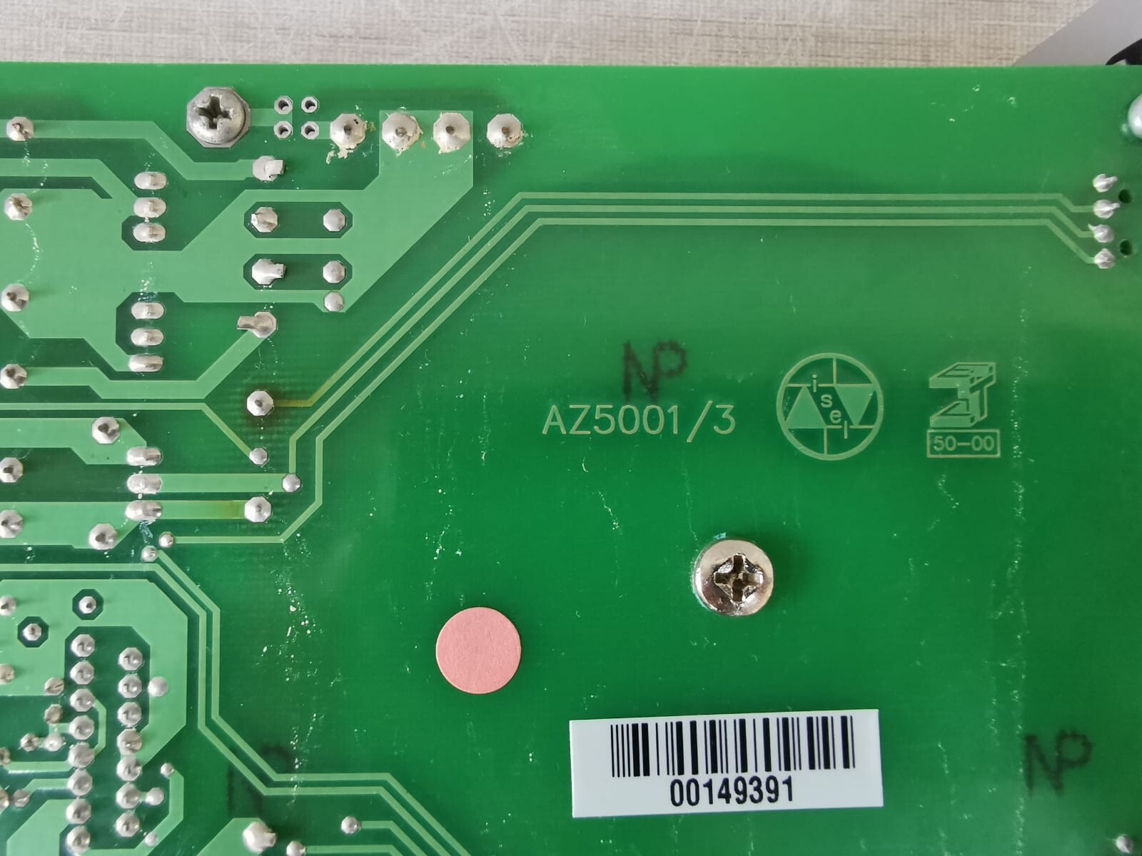 ISEL AZ5001/3 ISEL AZ5001/3 POWER SUPPLY BOARD -TESTED 4