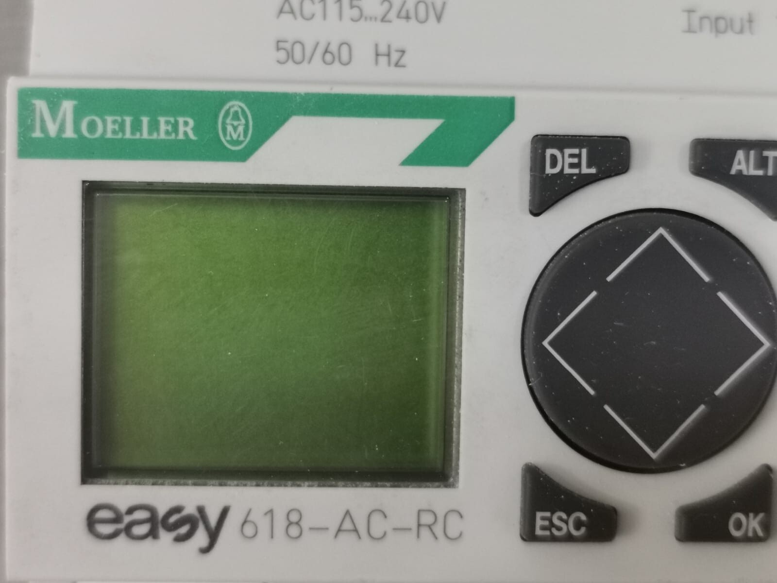 Eaton EASY-618 MOELLER EASY 618-AC-RC CONTROL RELAY 10 VA 50-60Hz 2