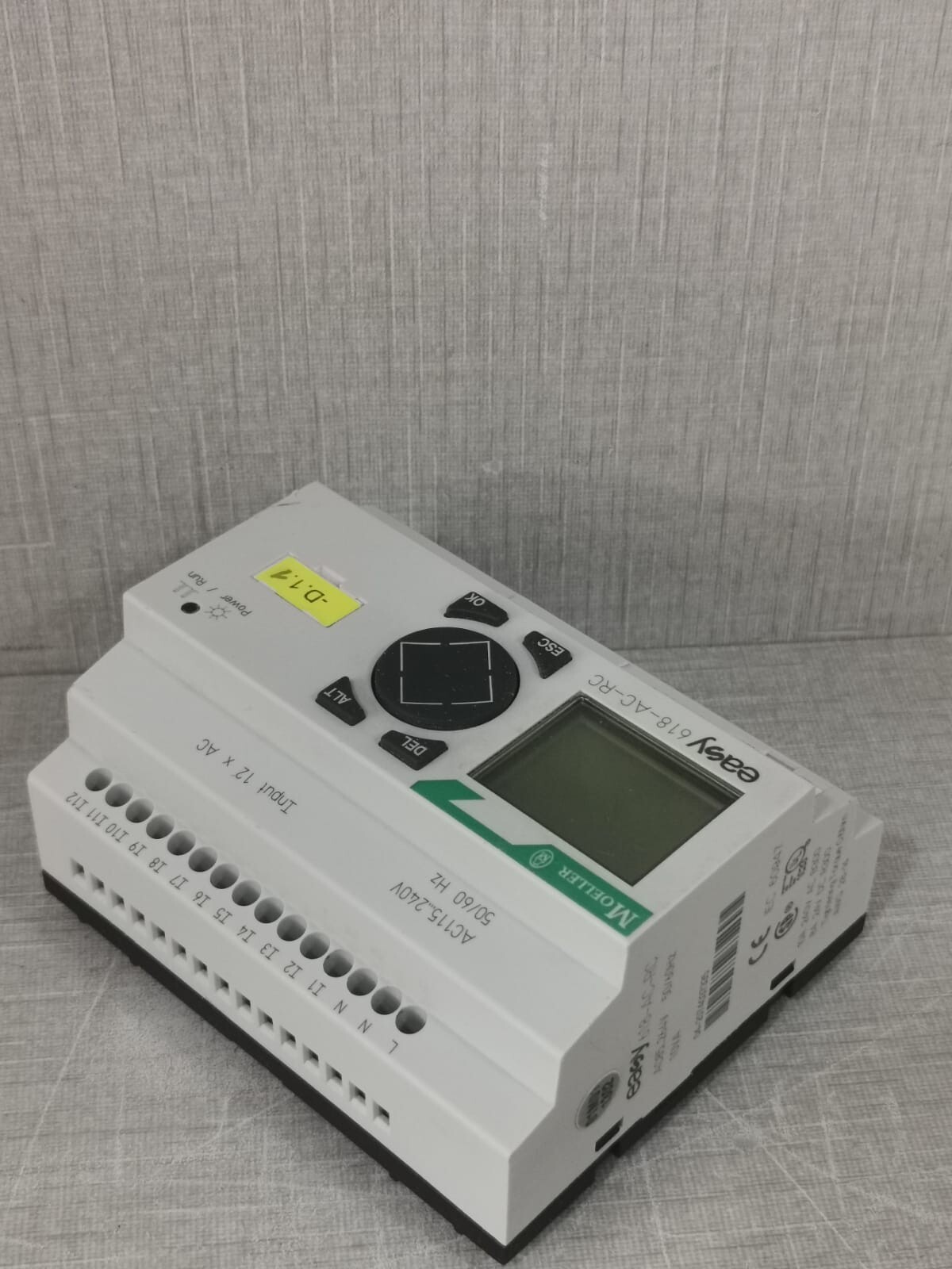Eaton EASY-618 MOELLER EASY 618-AC-RC CONTROL RELAY 10 VA 50-60Hz 6