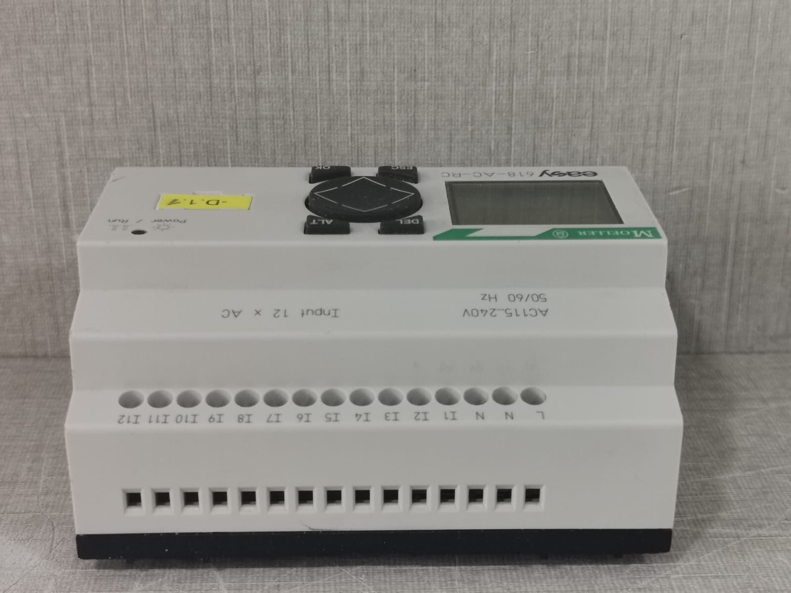 Eaton EASY-618 MOELLER EASY 618-AC-RC CONTROL RELAY 10 VA 50-60Hz 9