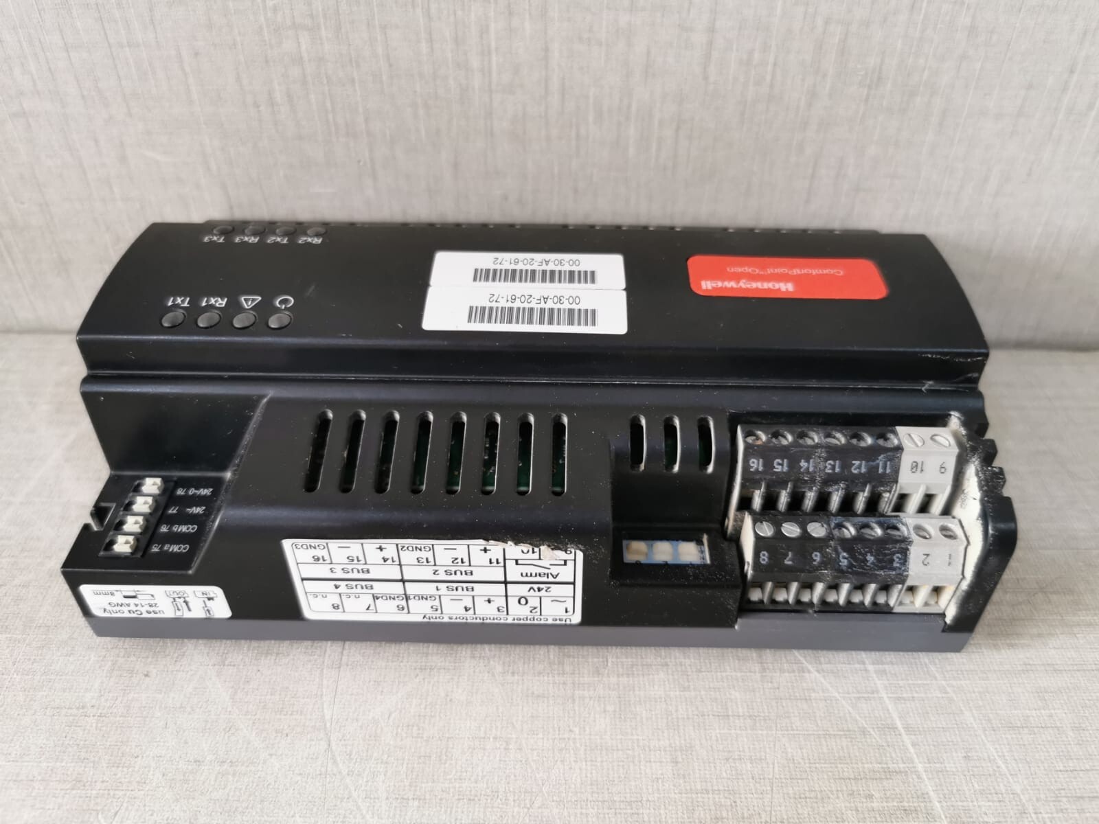 Honeywell CPO-PC-6A HONEYWELL CPO-PC-6A COMFORTPOINT OPEN PLANT CONTROLLER 24VAC 4