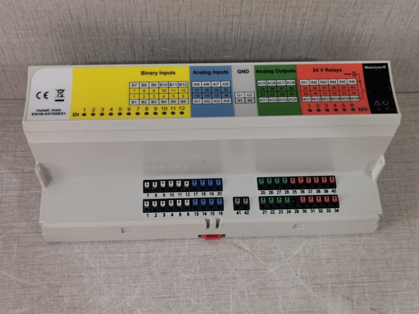 Honeywell AC-50 Honeywell XF830A I/O Modules 24VDC/AC, 50/60Hz max., 4-6VA 6