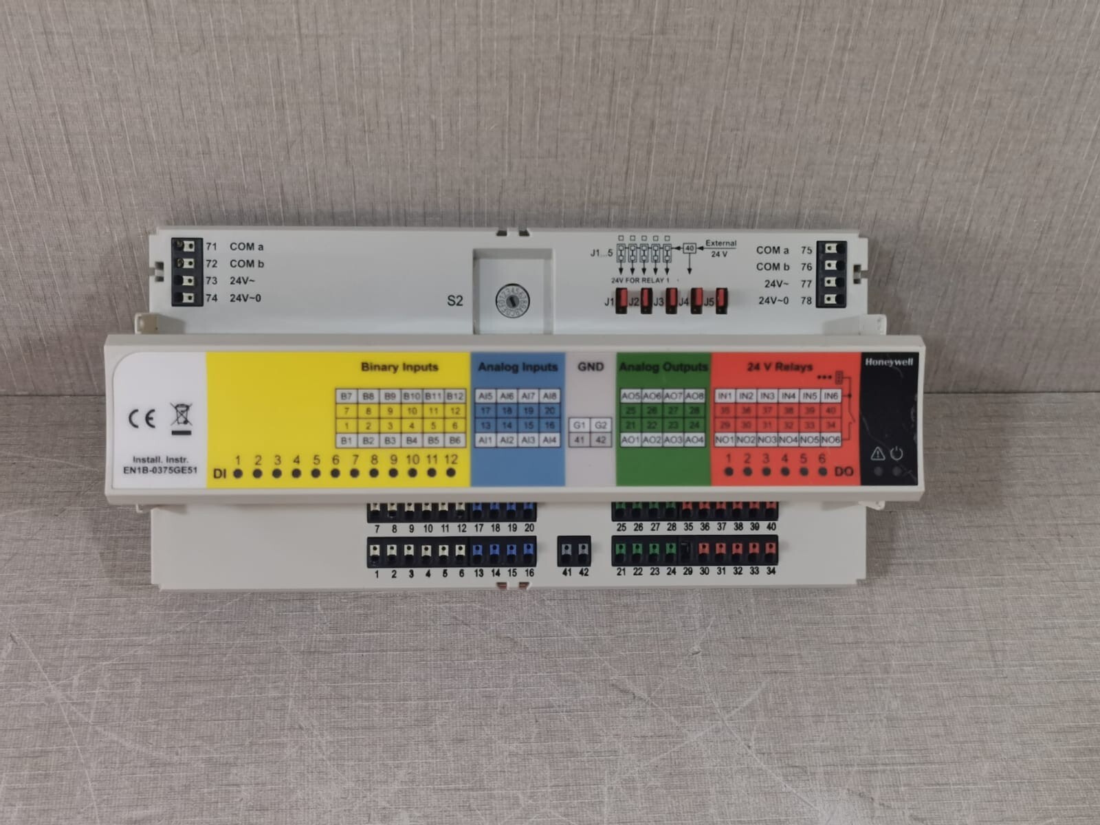 Honeywell XF830A I/O Modules 24VDC/AC, 50/60Hz max., 4-6VA