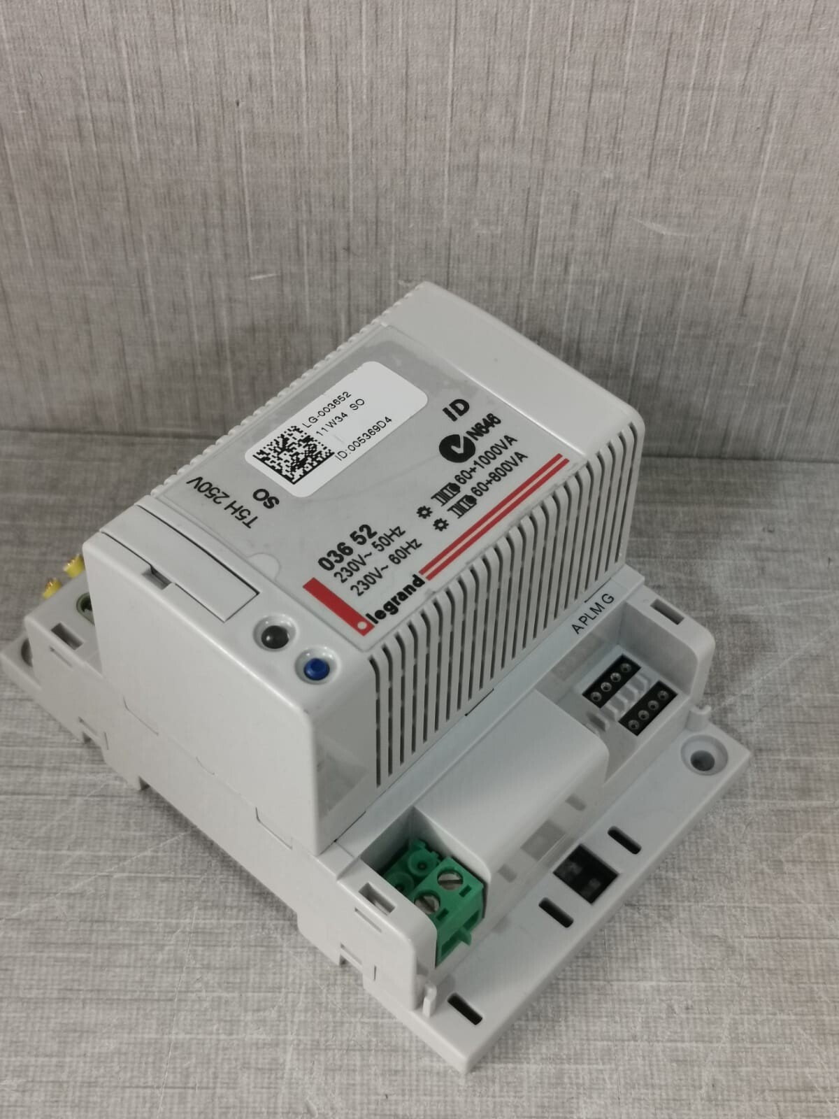 Legrand SO-036-52 036 52 LEGRAND LG-003652 DIMMERS LEADING EDGE INTERFACE SYSTEM SCS DIN RAIL (SO) 6