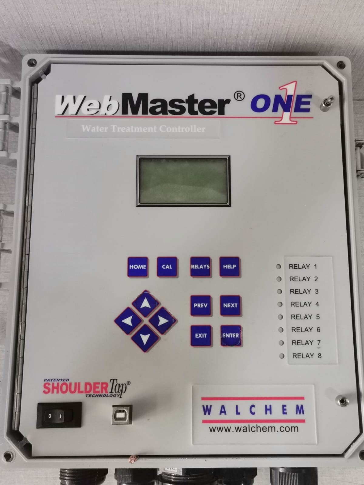 WALCHEM WMT8131-6PNBN2 WALCHEM WEBMASTER ONE WMT8131-6PNBN2 WATER TREATMENT CONTROLLER 2