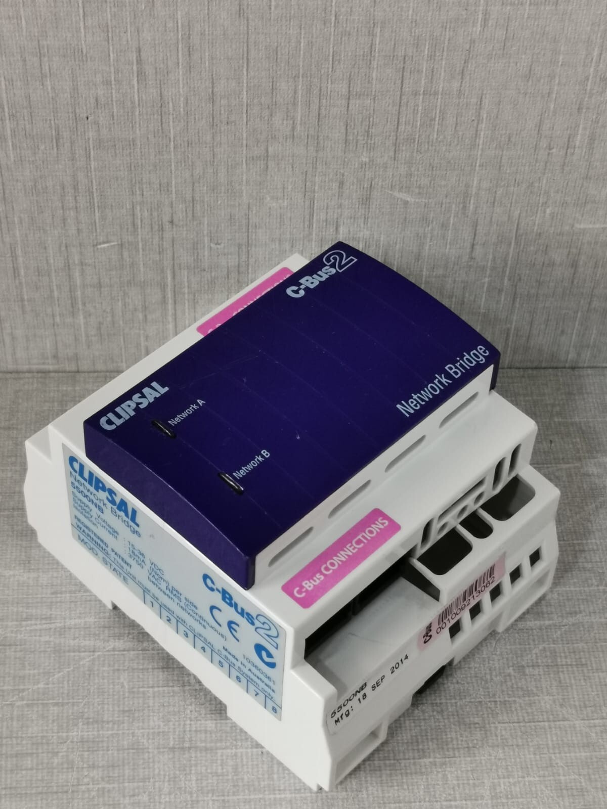 CLIPSAL 5500NB CLIPSAL C-BUS2 5500NB NETWORK BRIDGE (MFG:2014) 9