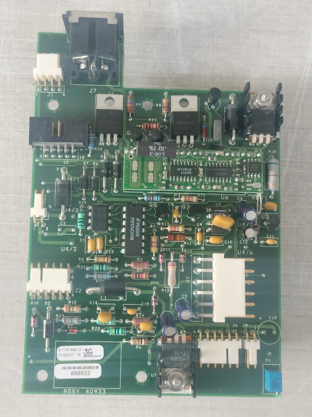 ACON M60t1205-12B / 41174 REV.G ACON M60T1205-12B / 41174 REV.G POWER SUPPLY 9 TO 18 VDC IN 4