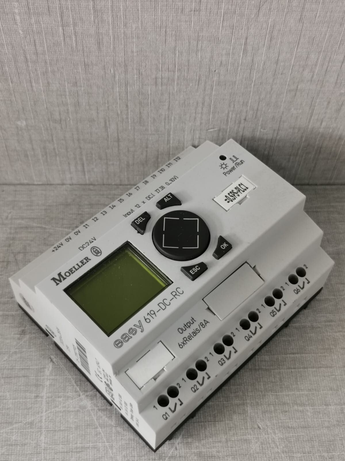 Moeller EASY619-DC-RC MOELLER EASY619-DC-RC CONTROL RELAY 8