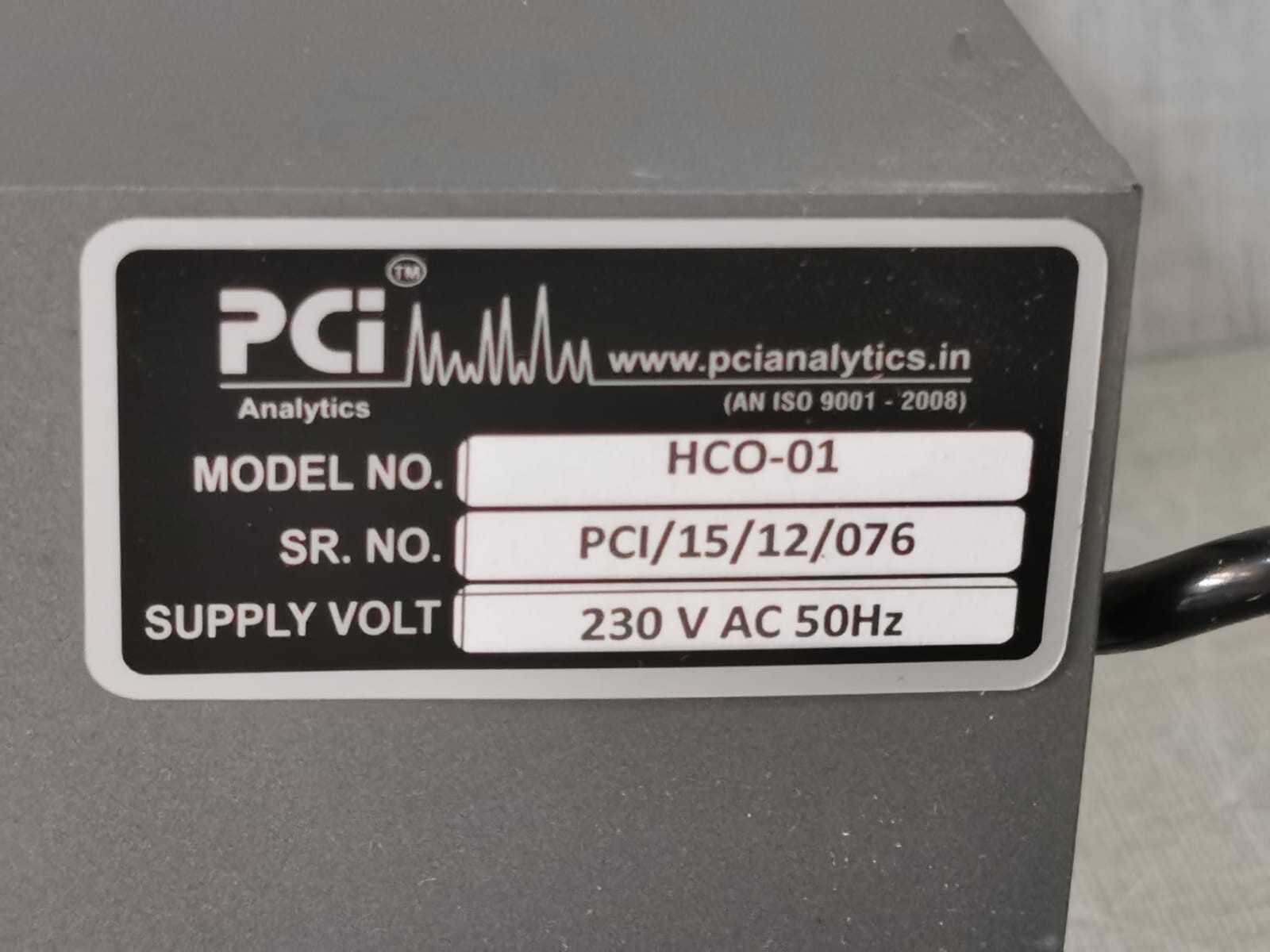 PCI Analytics HPLCE-20 HCO-01 HCO-01 PCI Analytics HPLCE-20 HCO-01 HPLC Column Oven Controller 2