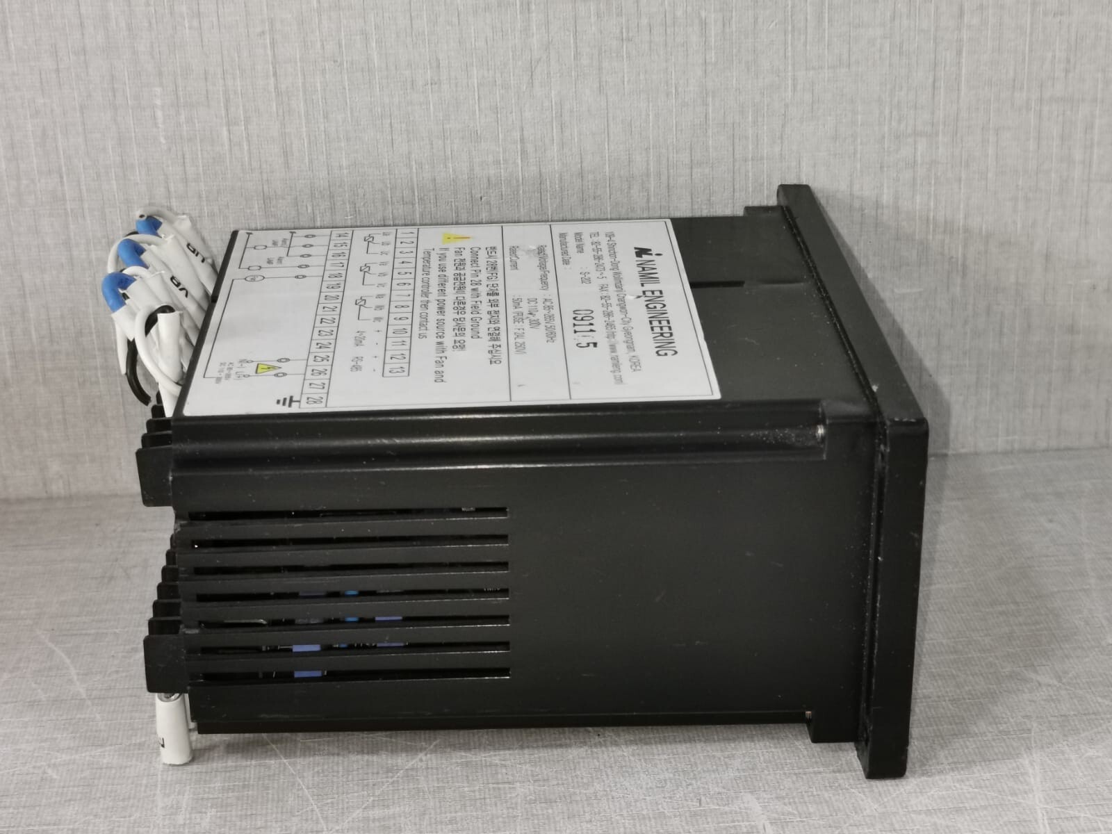 NAMIL ENGINEERING S-202 NAMIL ENGINEERING S-202 TEMPERATURE CONTROLLER AC85-265V DC100-300V 6