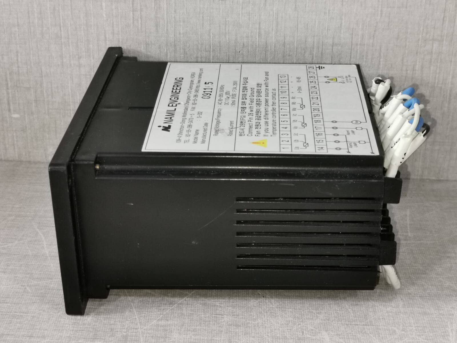 NAMIL ENGINEERING S-202 NAMIL ENGINEERING S-202 TEMPERATURE CONTROLLER AC85-265V DC100-300V 7