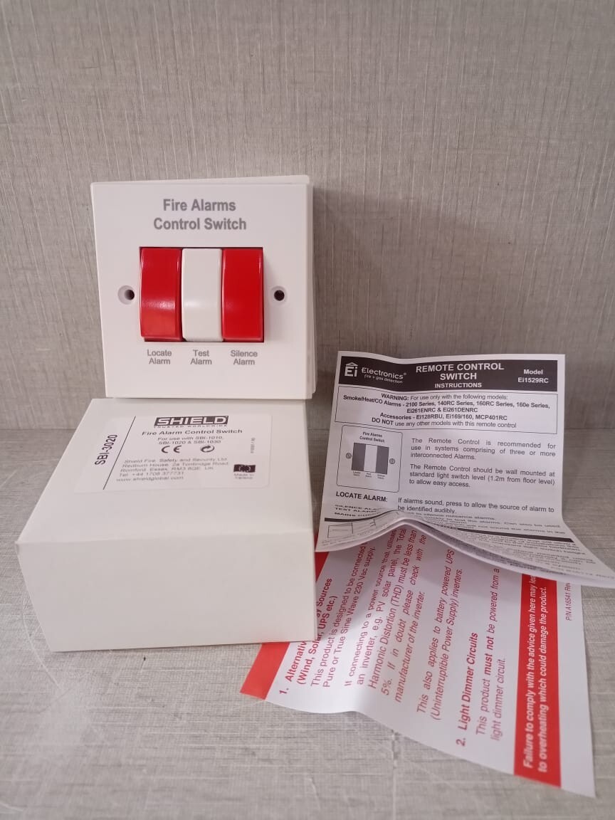 Unbranded SBI-3020 / Ei1529RC SBI-3020 / Ei1529RC Fire Alarm Control Switch 19W19 3