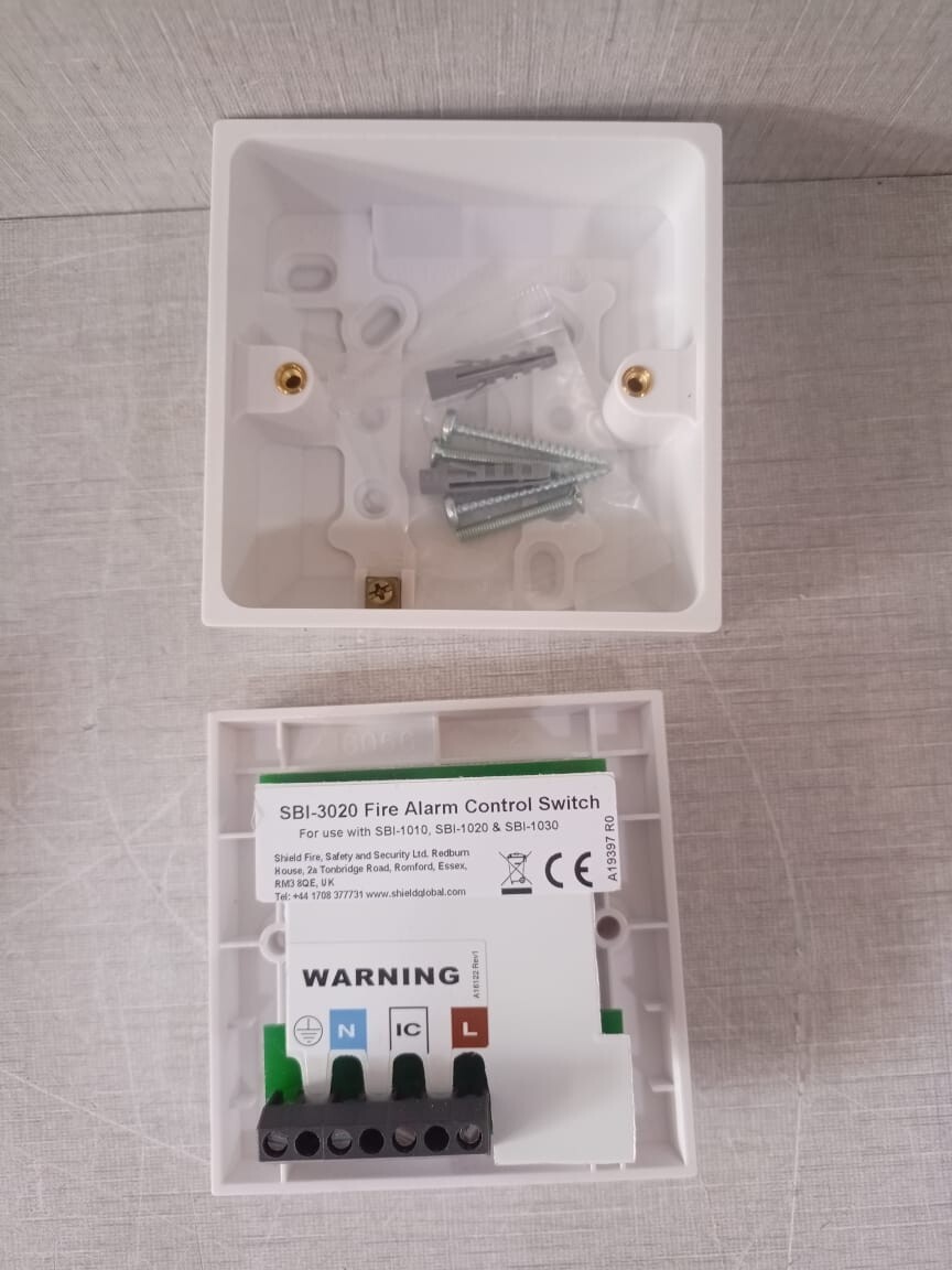 Unbranded SBI-3020 / Ei1529RC SBI-3020 / Ei1529RC Fire Alarm Control Switch 19W19 4