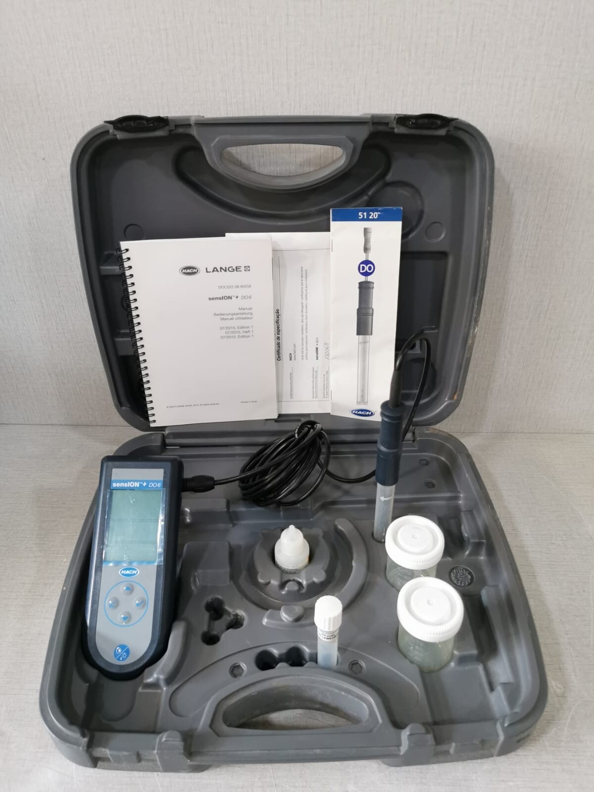 Hach HACH HACH SensION + DO6 PORTABLE DISSOLVED OXYGEN METER - INCOMPLETE ACCESSORIES 2