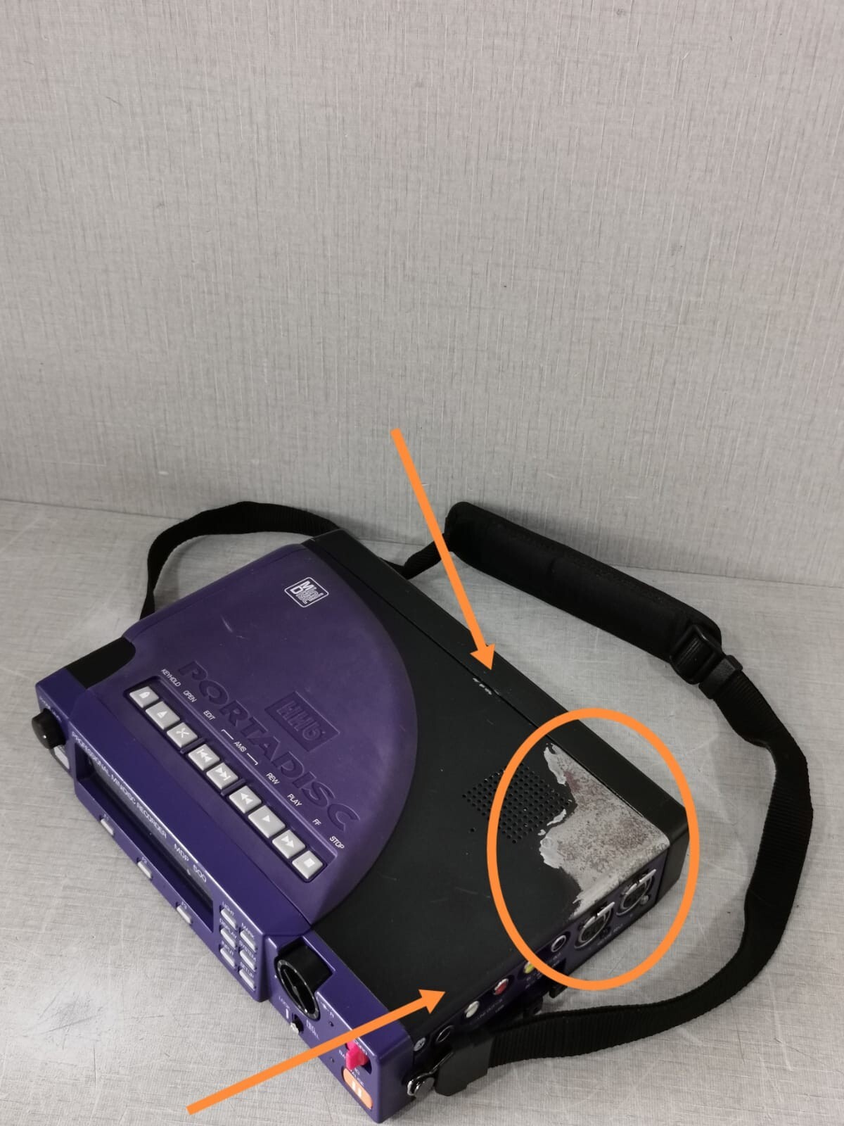 HHB MDP-500 HHB PORTADISC MDP 500 PROFESSIONAL MINIDISC RECORDER 9