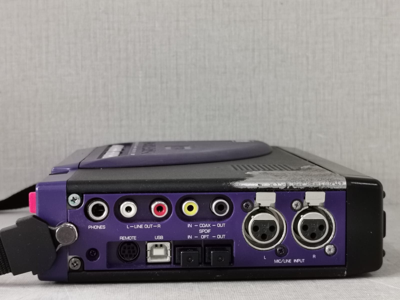 HHB MDP-500 HHB PORTADISC MDP 500 PROFESSIONAL MINIDISC RECORDER 10
