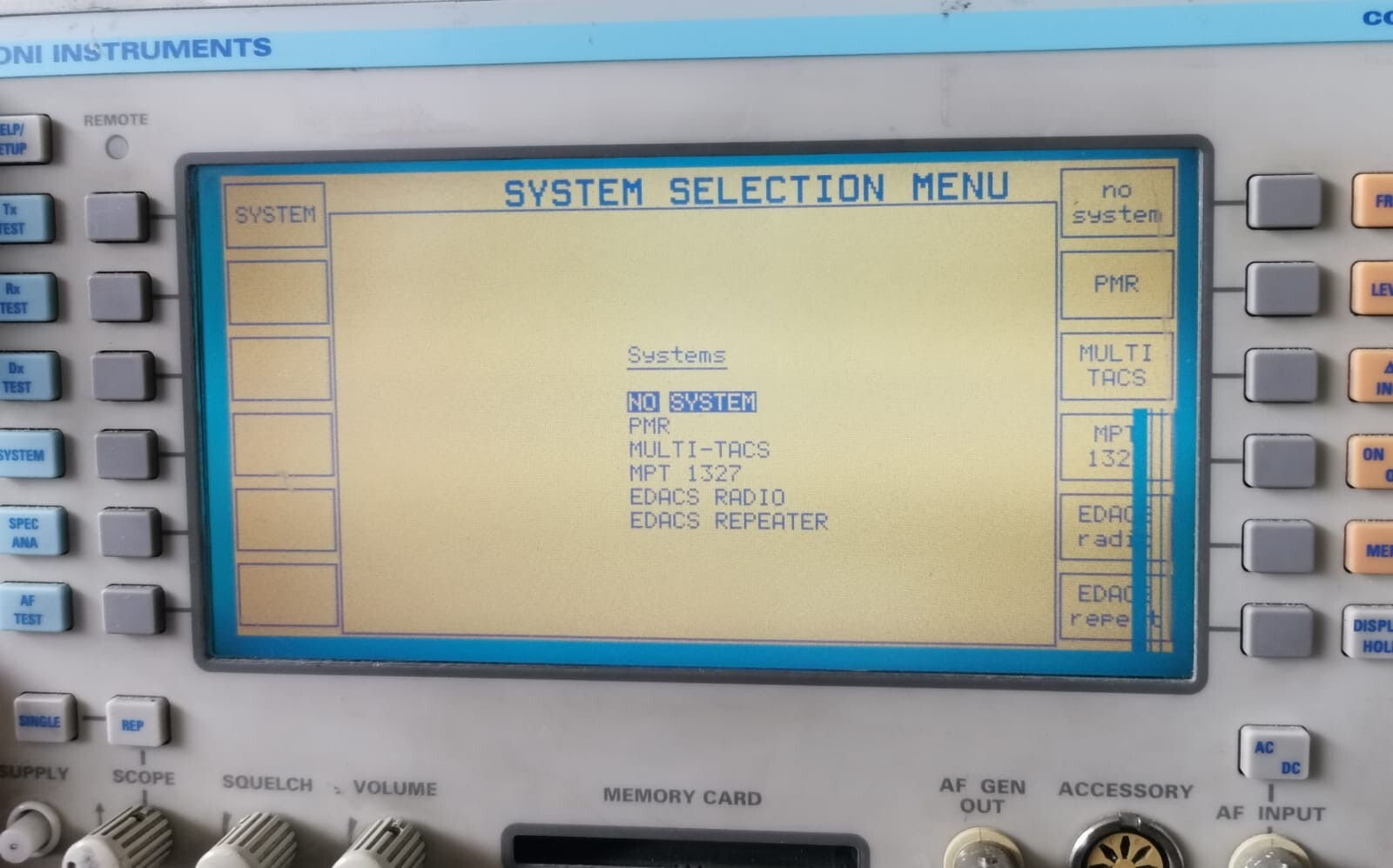 Marconi Instruments MARCONI Marconi Instruments 2948 Communication Service Monitor 6