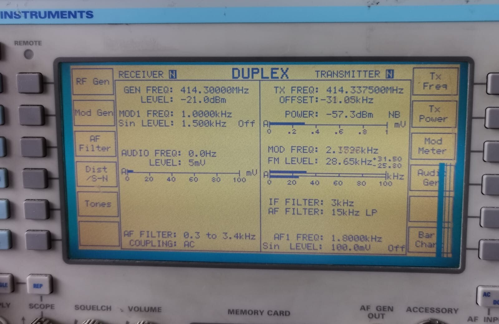 Marconi Instruments MARCONI Marconi Instruments 2948 Communication Service Monitor 7