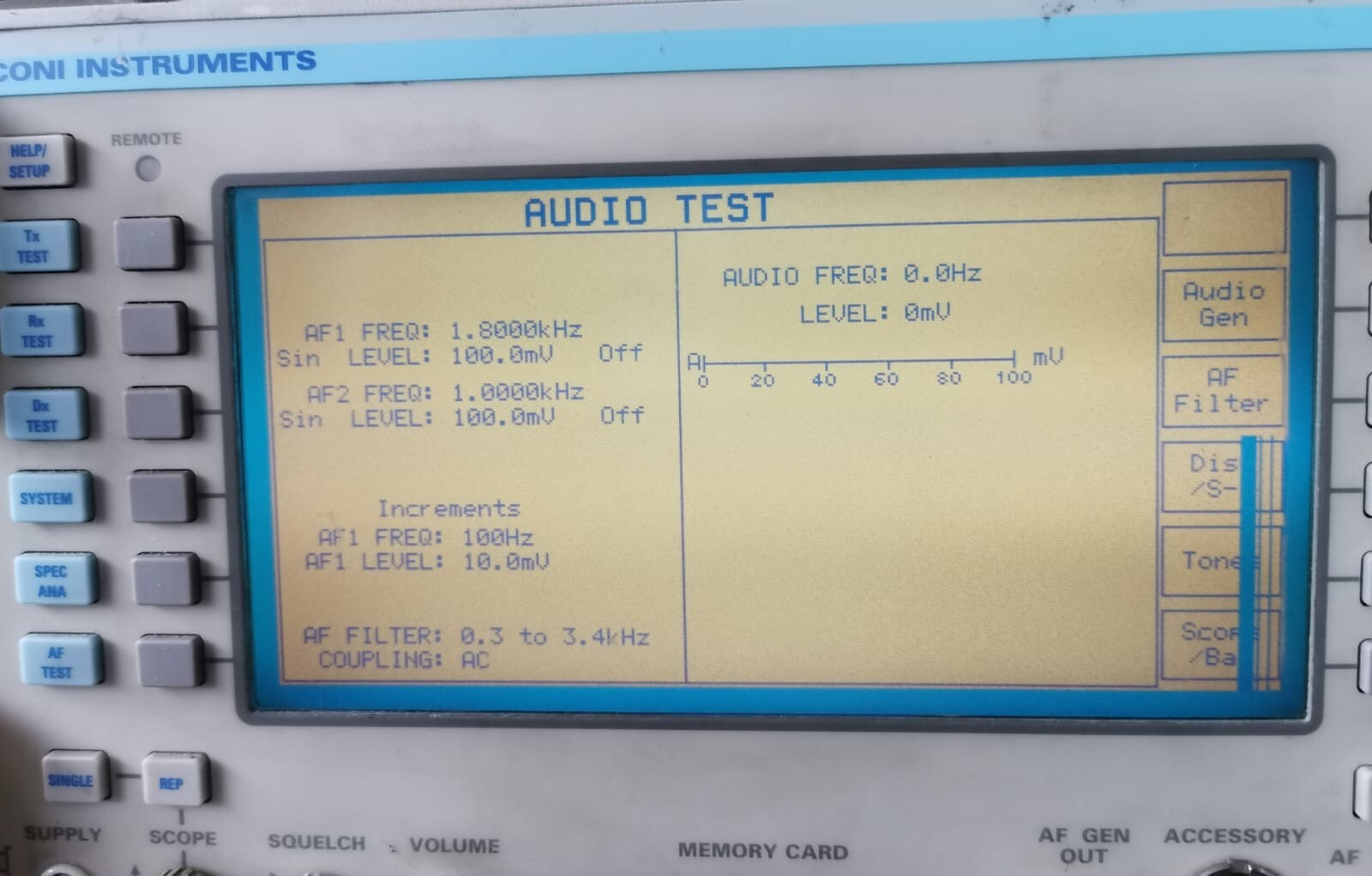 Marconi Instruments MARCONI Marconi Instruments 2948 Communication Service Monitor 8