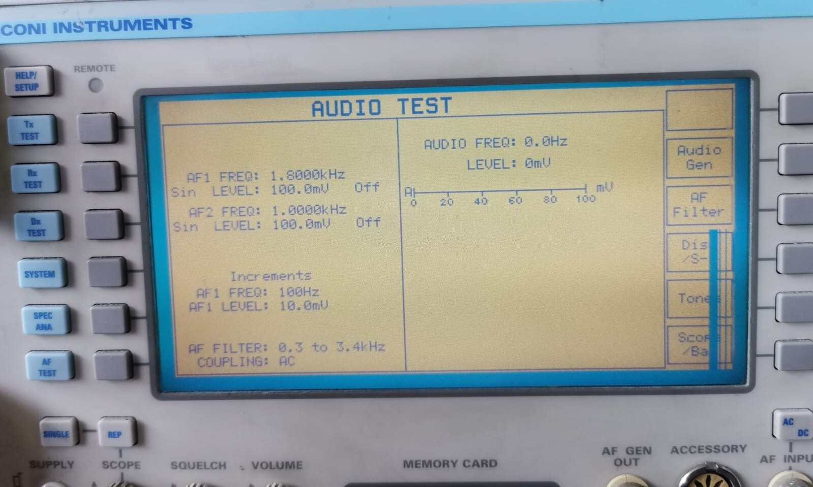 Marconi Instruments MARCONI Marconi Instruments 2948 Communication Service Monitor 9