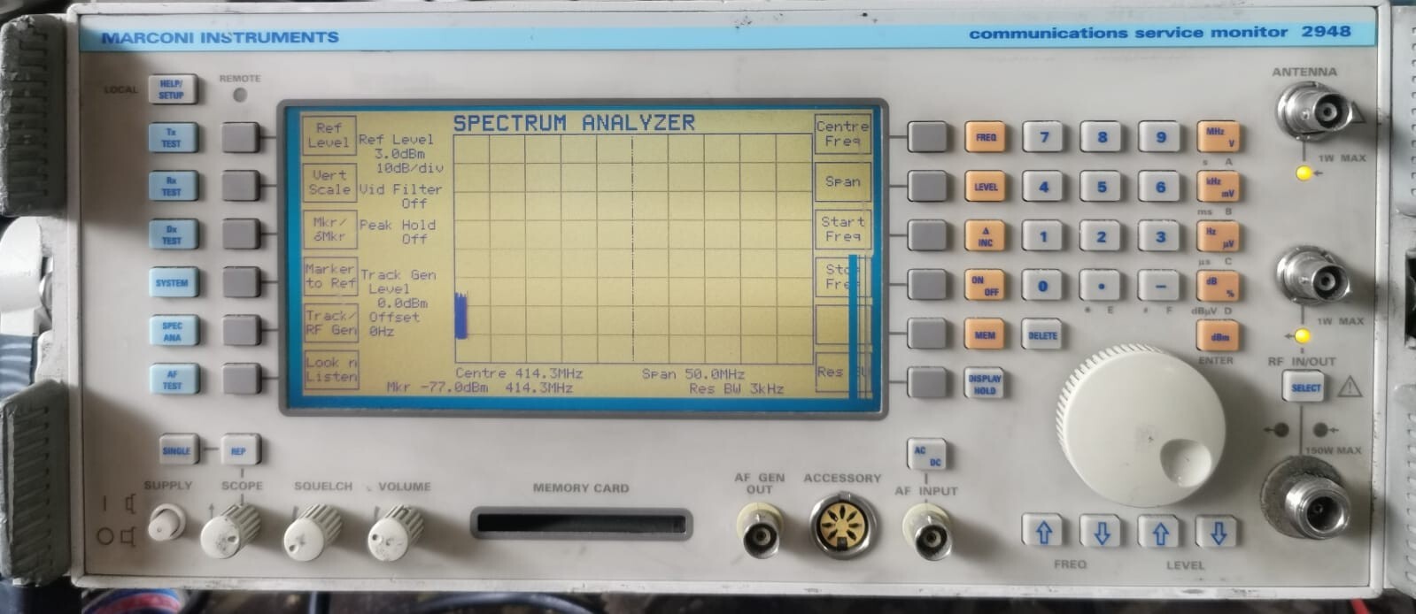 Marconi Instruments MARCONI Marconi Instruments 2948 Communication Service Monitor 10