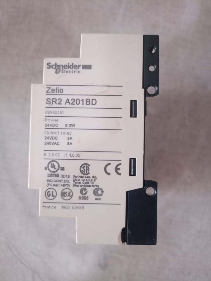 Schneider Electric SR2 A201BD SCHNEIDER ELECTRIC SR2 A201BD COMPACT SMART RELAY ZELIO LOGIC 24VDC 5