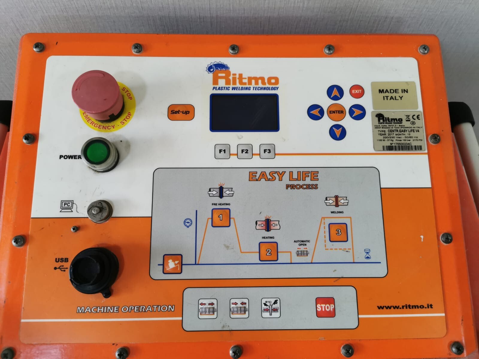 RITMO RITMO RITMO Center EASYLIFE V4 Plastic Welding Technology 3