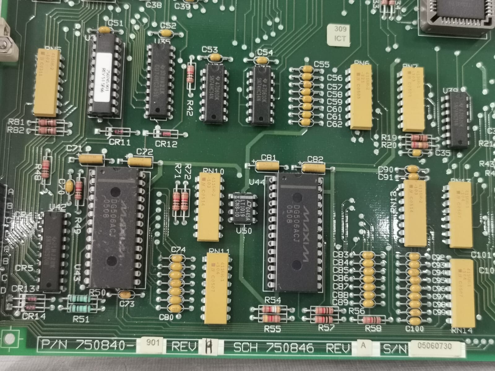Unbranded 750846 REV.A 750840-901 REV. H /750846 REV.A AUXILIARY INDUSTRIAL BOARD 4