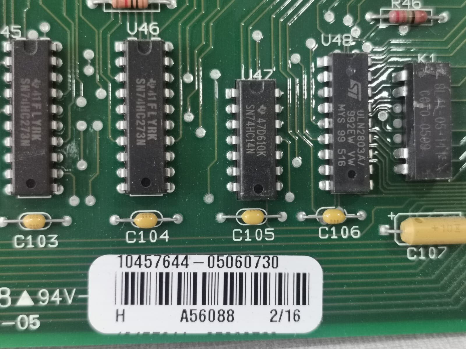 Unbranded 750846 REV.A 750840-901 REV. H /750846 REV.A AUXILIARY INDUSTRIAL BOARD 5