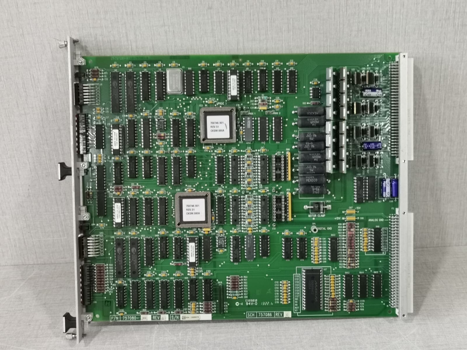 757080-902 REV.G / 757086 REV.C STM CONTROL BOARD