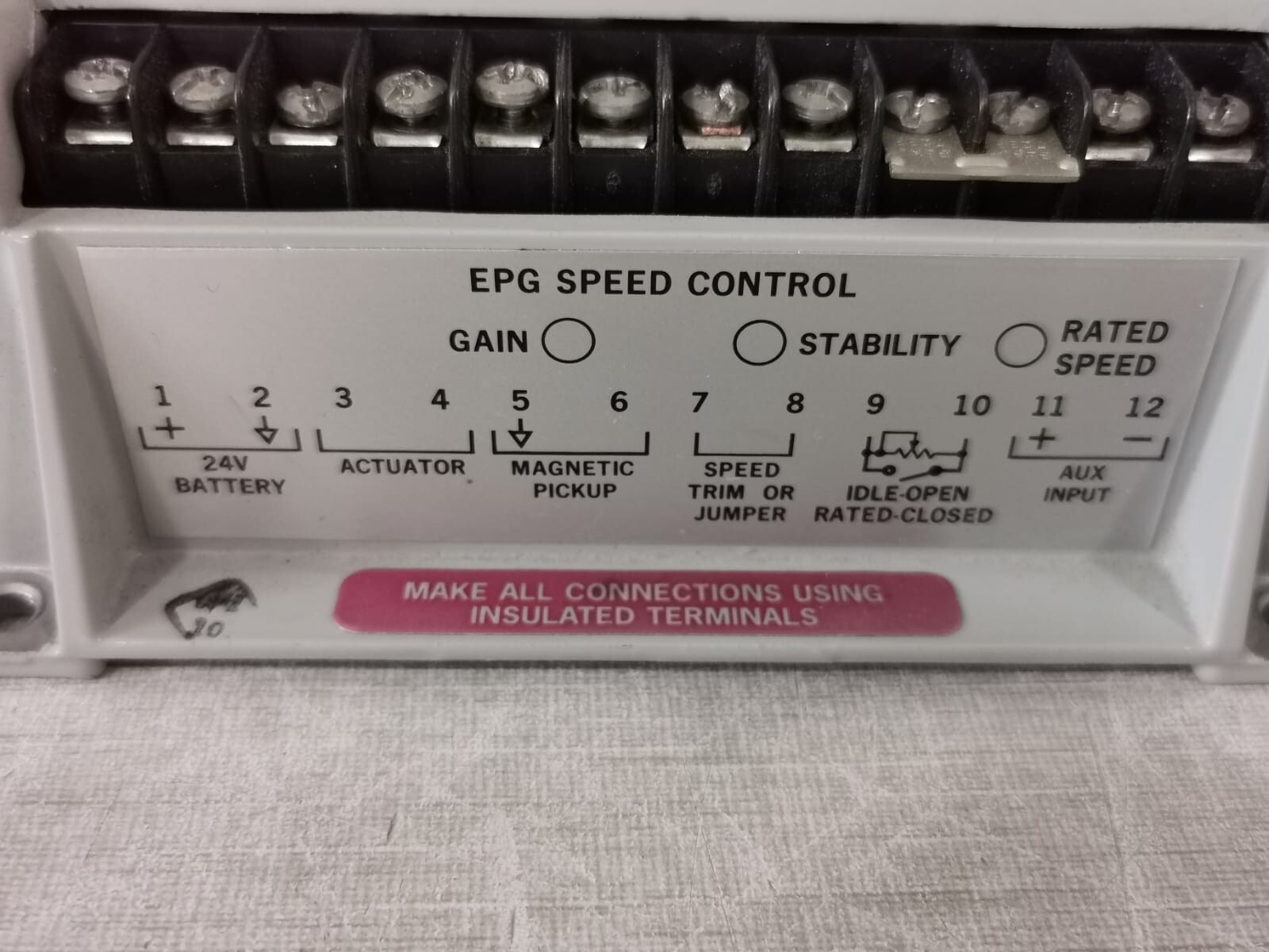 Woodward 8290-189 Woodward 8290-189 Rev. V Speed Controller 4