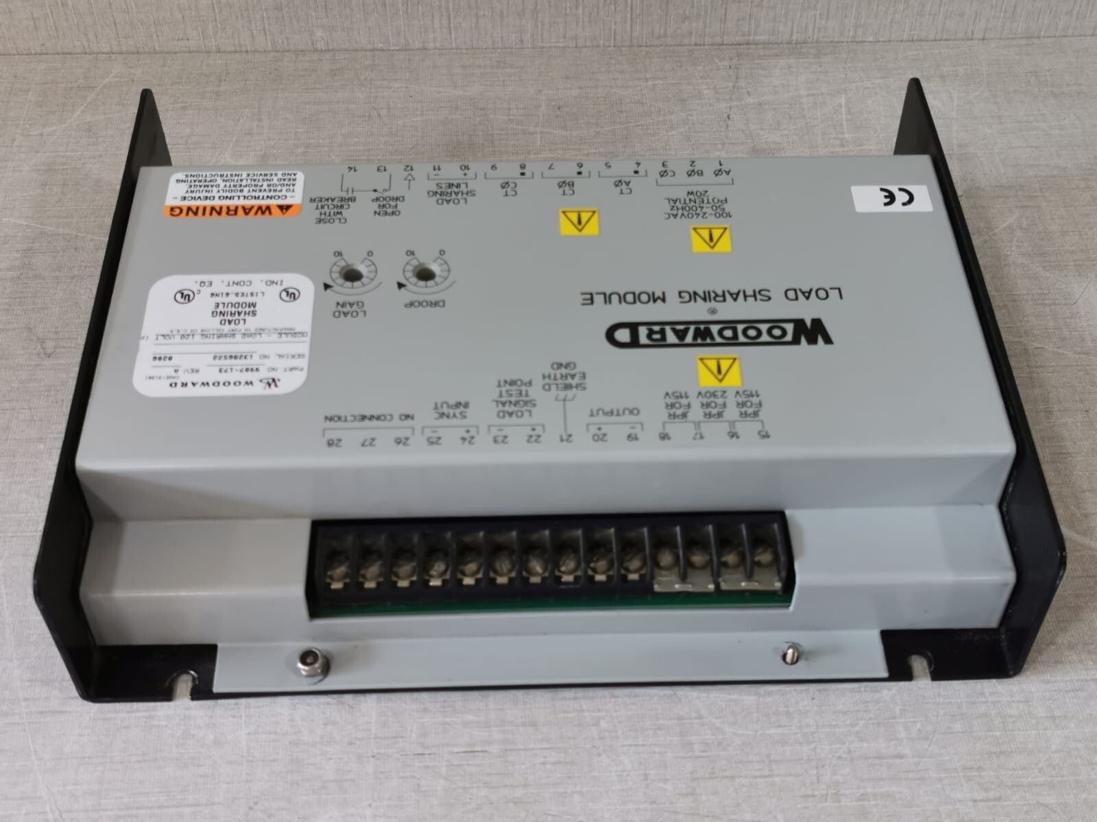 Woodward 9907-173 Woodward Load Sharing Module 9907-173 Rev. A 5