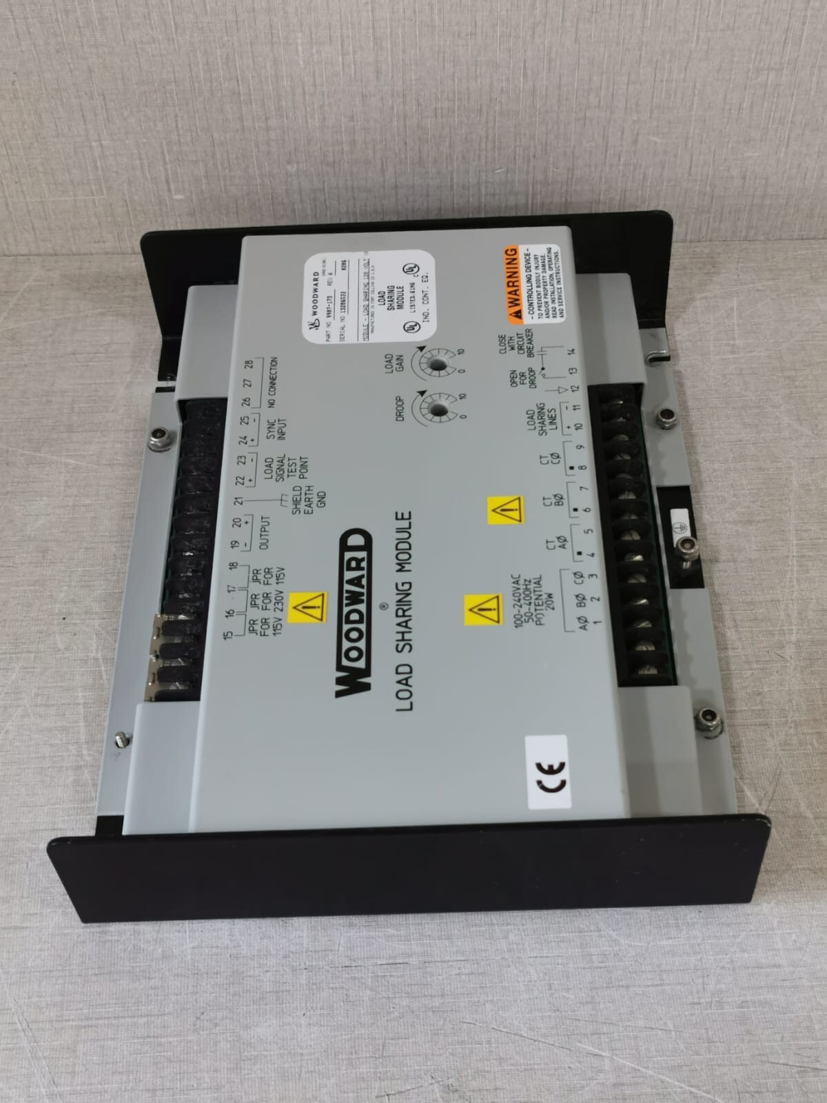 Woodward 9907-173 Woodward Load Sharing Module 9907-173 Rev. A 7