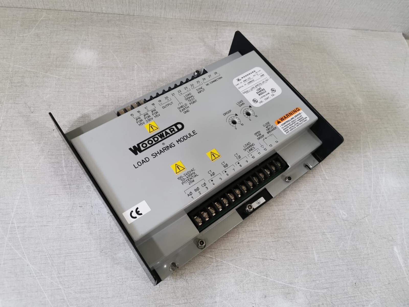 Woodward 9907-173 Woodward Load Sharing Module 9907-173 Rev. A 8
