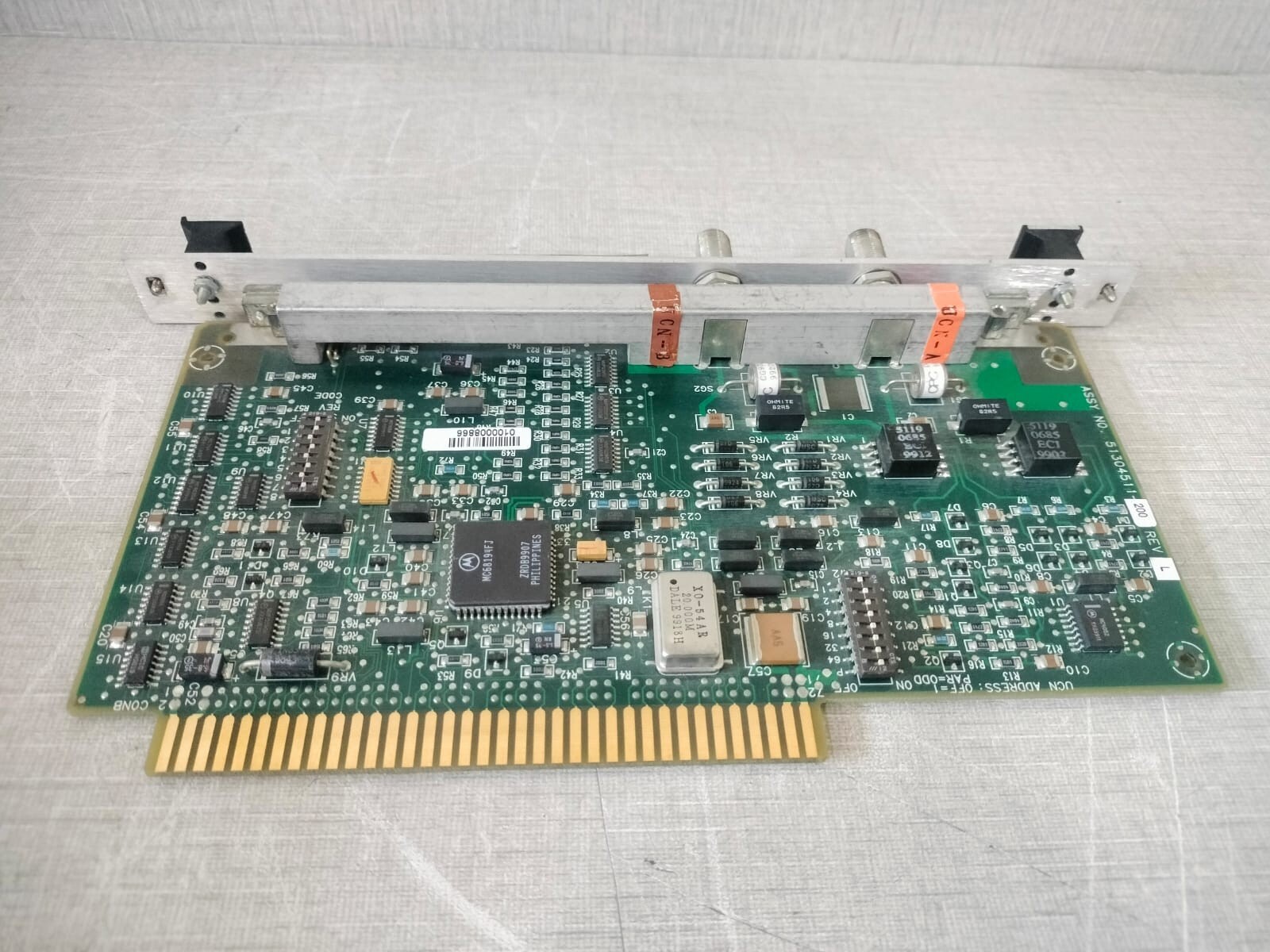 Honeywell 51304511-200 REV L / 51304510-001 REV F HONEYWELL 51304511-200 REV. L / 51304510-001 REV. F NIM NODE 19 NETWORK 1/2 7